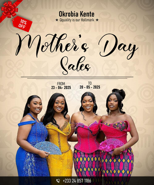 Okrobia Kente Mother's Day